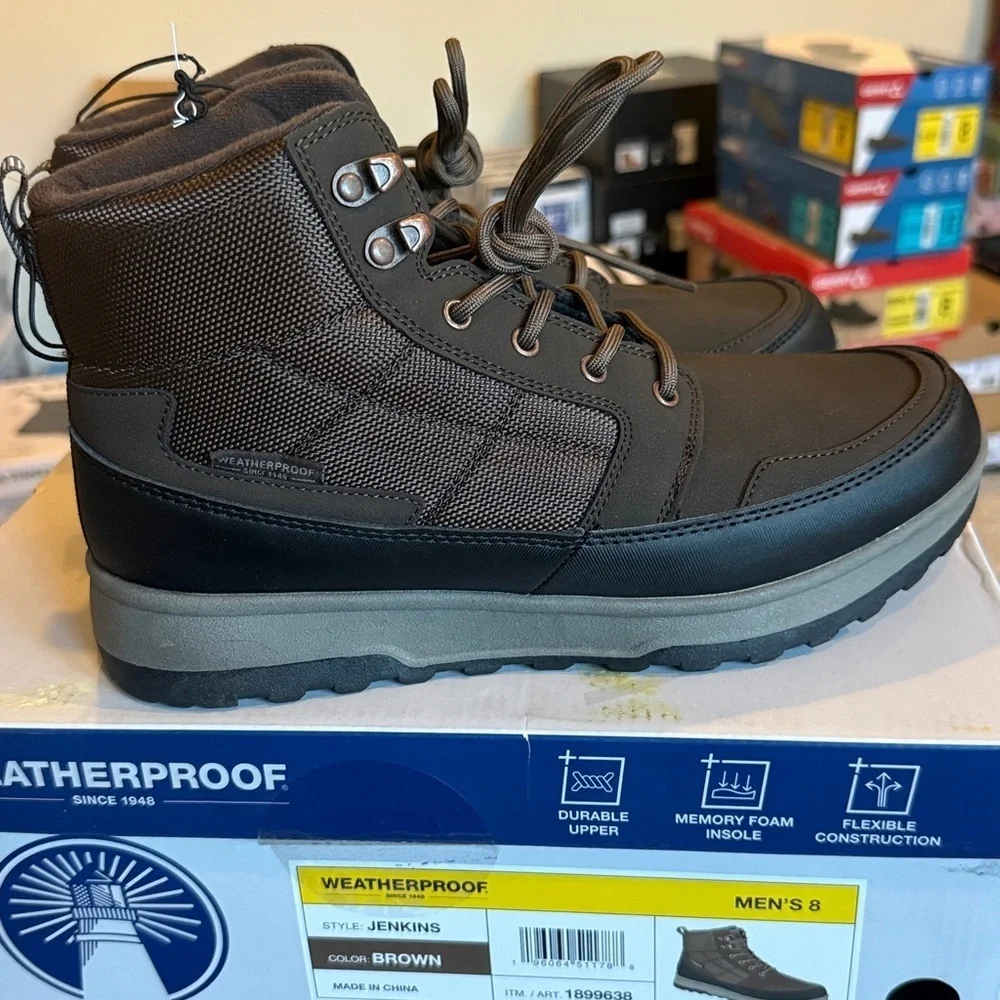 NIB Weatherproof Men's Jenkins Boots